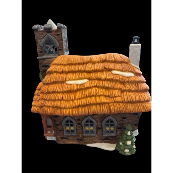 Dept. 56 Dickens Christmas Village IVY GLEN CHURCH 5927-7 Incl Light & Box Mint - Picture 5 of 7